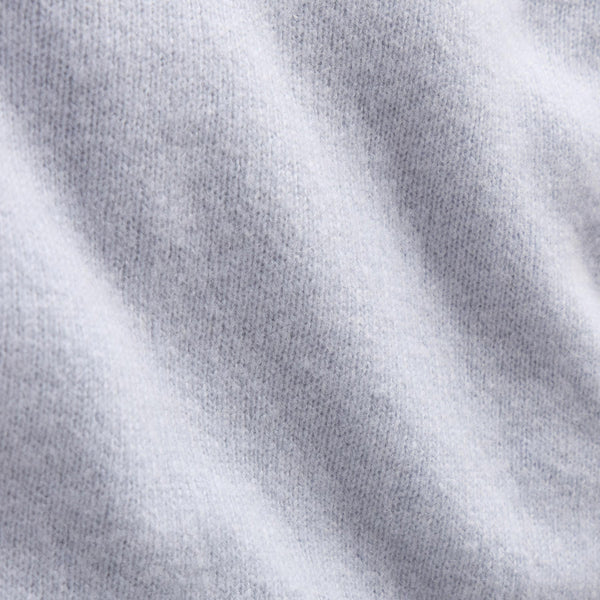 Lightweight Textured Cashmere Crew in Pale Blue | James Perse Los Angeles