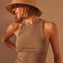 Sunset Tank in Cashew Pigment | James Perse Los Angeles