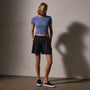 Soft Featherweight Cashmere Short Sleeve in Blue Sky | James Perse Los Angeles