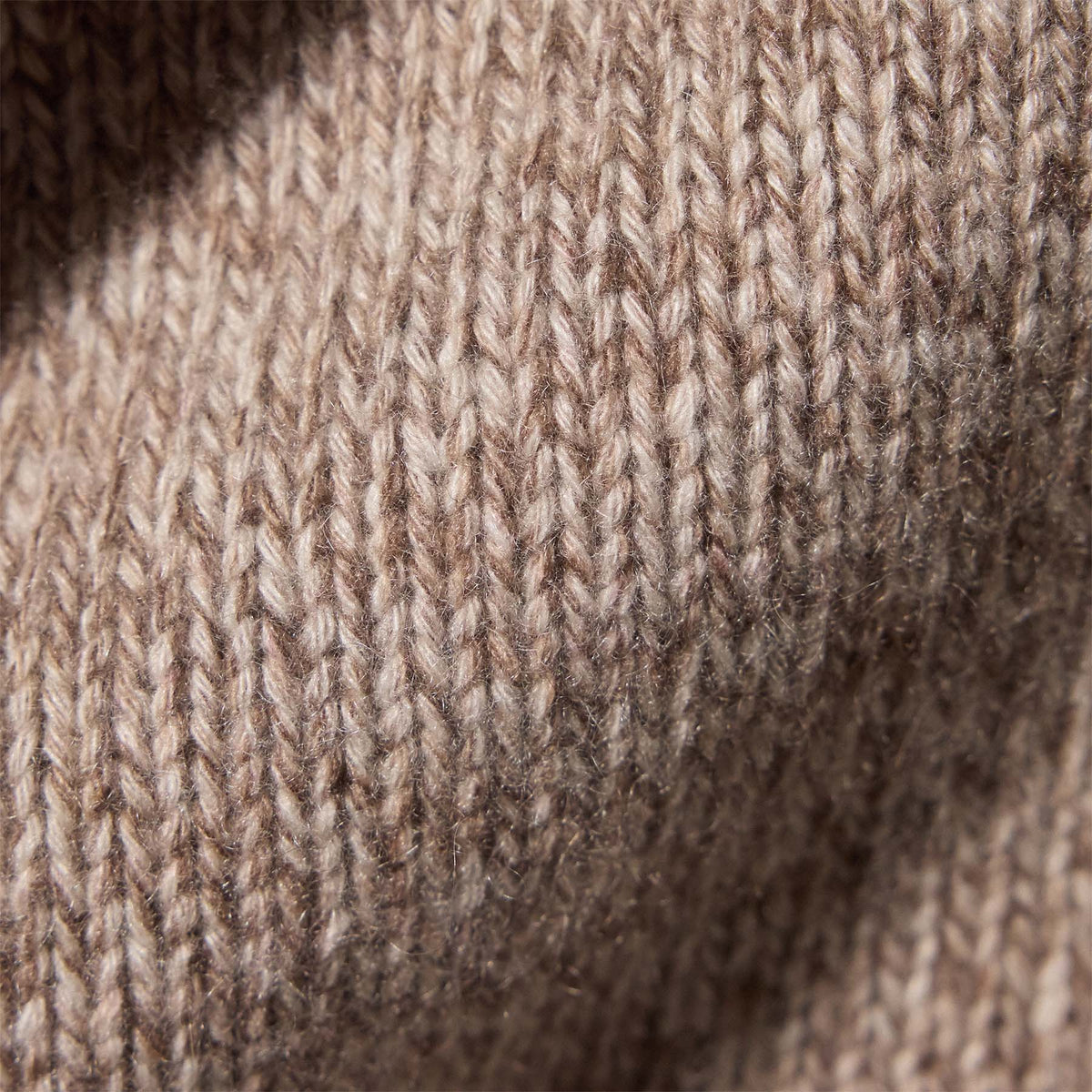 Recycled Cashmere Bolero in Beige Marl | James Perse Los Angeles