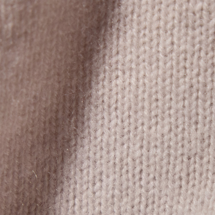 Recycled Cashmere Funnel Neck in Pearl | James Perse Los Angeles