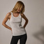 Tubular Rib Tank in White | James Perse Los Angeles