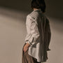 Supima Poplin Shirting in White | James Perse Los Angeles