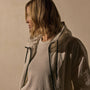 Txtrd Water Rplnt Nylon Jacket in White | James Perse Los Angeles