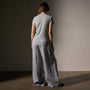 Sheer Slub Crew Neck Tee in Grey Sky | James Perse Los Angeles