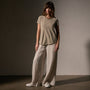 Sheer Slub Crew Neck Tee in Overcast | James Perse Los Angeles