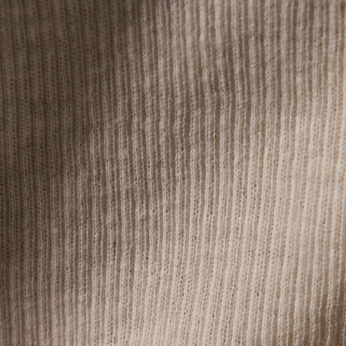 Cotton Cashmere Rib Boat Neck Top in Ivory | James Perse Los Angeles