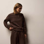 Women's Cozy Fleece Crew & Cozy Wide Leg Sweat Pant Gift Set In Porcupine | James Perse Los Angeles