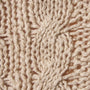 Cotton Linen Cable Knt Sweater in Natural | James Perse Los Angeles