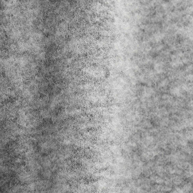 Wool Alpaca Button Front Jacket in Mid Grey | James Perse Los Angeles