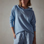 Hooded Sweat Top in Delta Pigment | James Perse Los Angeles