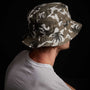 Camo Palm Print Bucket Hat - Jungle | James Perse Los Angeles