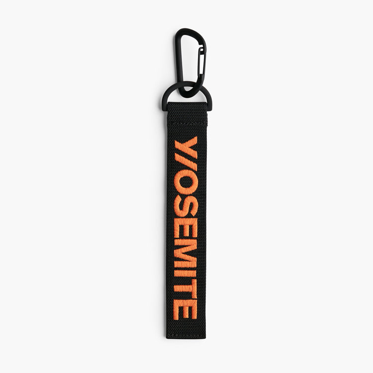 Y/OSEMITE Embroidered Pull Tab In Black | James Perse Los Angeles