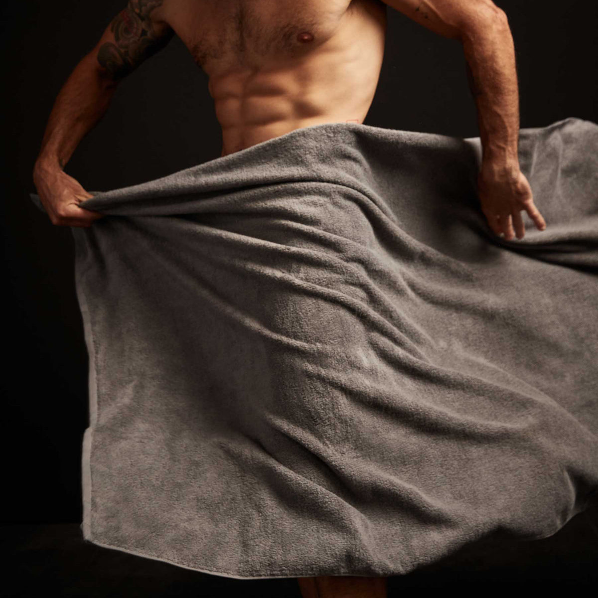 Bath Sheet 30/1 Not Twisted - Raccoon Grey | James Perse Los Angeles