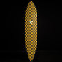 Y/OSEMITE Checker Longboard 7'10" in Black/Crocus | James Perse Los Angeles