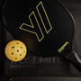 Pickleball Paddle Set with Mesh Bag in Black/Yellow | James Perse Los Angeles