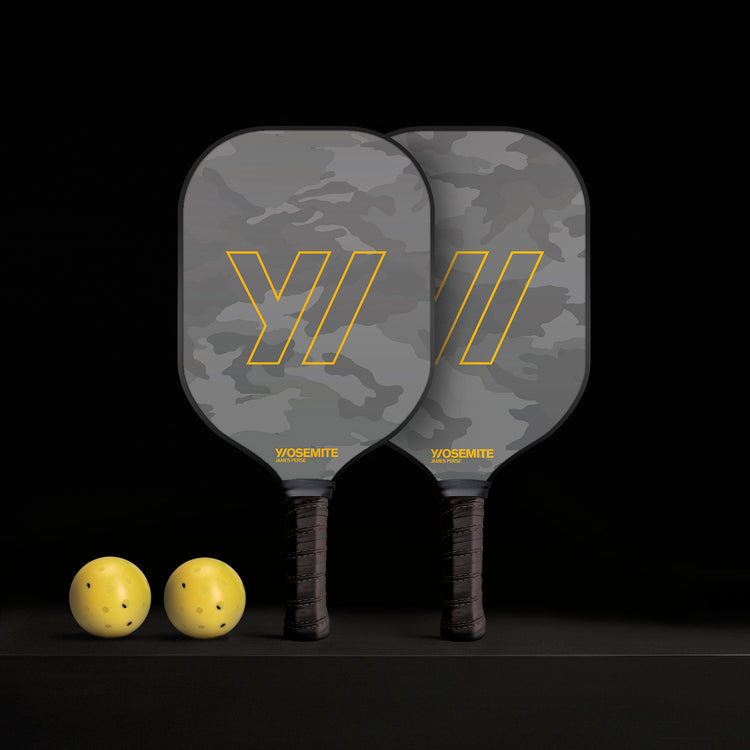 Pickleball Paddle Set with Mesh Bag in Grey Camo | James Perse Los Angeles