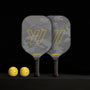 Pickleball Paddle Set with Mesh Bag in Grey Camo | James Perse Los Angeles