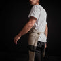 Single Stripe Chef's Apron in Natural/Black | James Perse Los Angeles