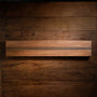 Teak Serving Board 3 Stripe 9x50 in Teak W Natural Finish Domestic | James Perse Los Angeles