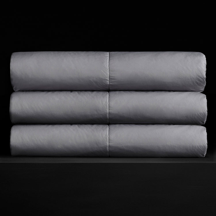 Y/OSEMITE Quilted Blanket in Arsenic/Orange | James Perse Los Angeles