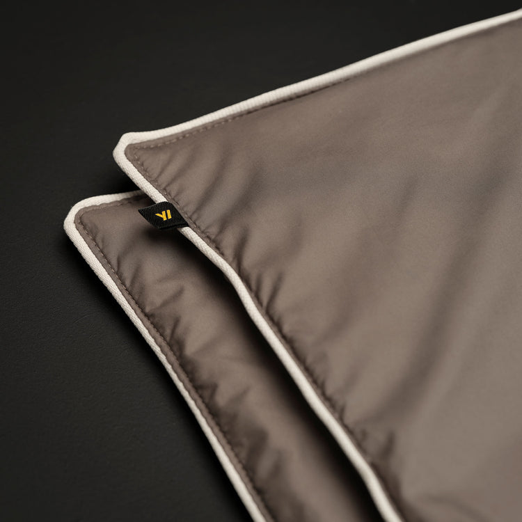 Y/OSEMITE Quilted Blanket in Tent/Beige | James Perse Los Angeles