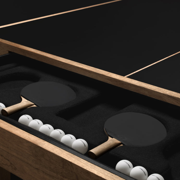 Limited Edition Table Tennis Table in Teak | James Perse Los Angeles 