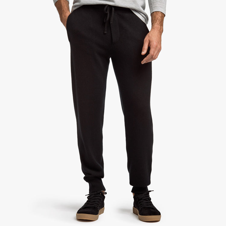Baby Cashmere Track Pant In Black | James Perse Los Angeles
