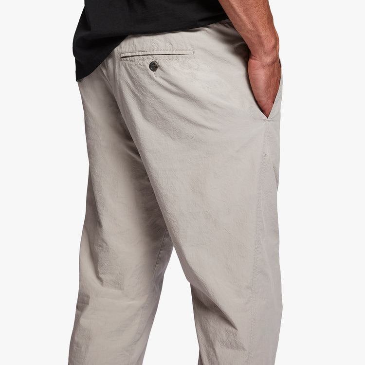 Twisted Seam Poplin Pant In Grey Cloud | James Perse Los Angeles