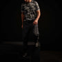 Clear Jersey Camo Crew In Rain Camo | James Perse Los Angeles