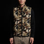 Camo Sherpa Sport Vest in Moss Camo | James Perse Los Angeles 