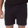 Melange Jersey Boxer Short In Black | James Perse Los Angeles