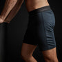 Luxe Lotus Relaxed Fit Boxer Short - French Navy | James Perse Los Angeles