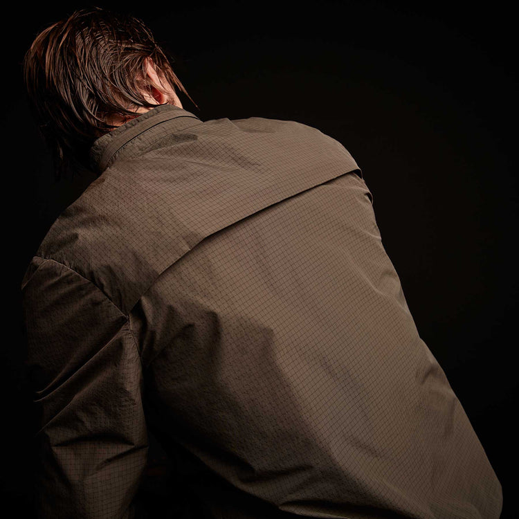 Y/OSEMITE High Tech Ripstop Shell Jacket - Olive | James Perse Los Angeles
