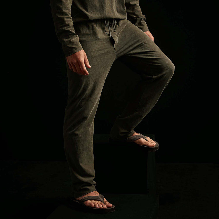 High Twist Jersey Pant - Old Whiskey Pigment | James Perse Los Angeles