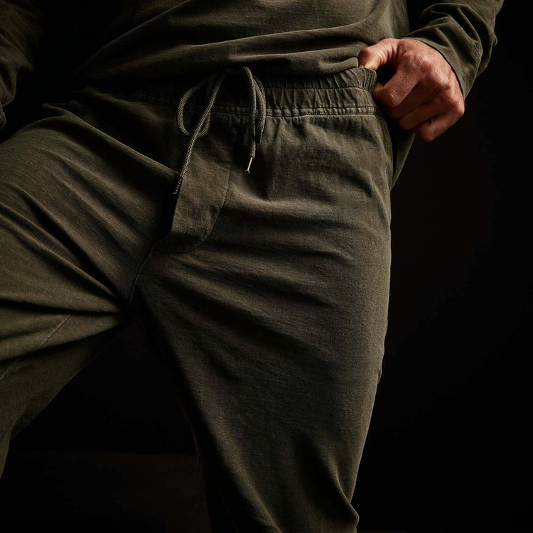 High Twist Jersey Pant - Old Whiskey Pigment | James Perse Los Angeles