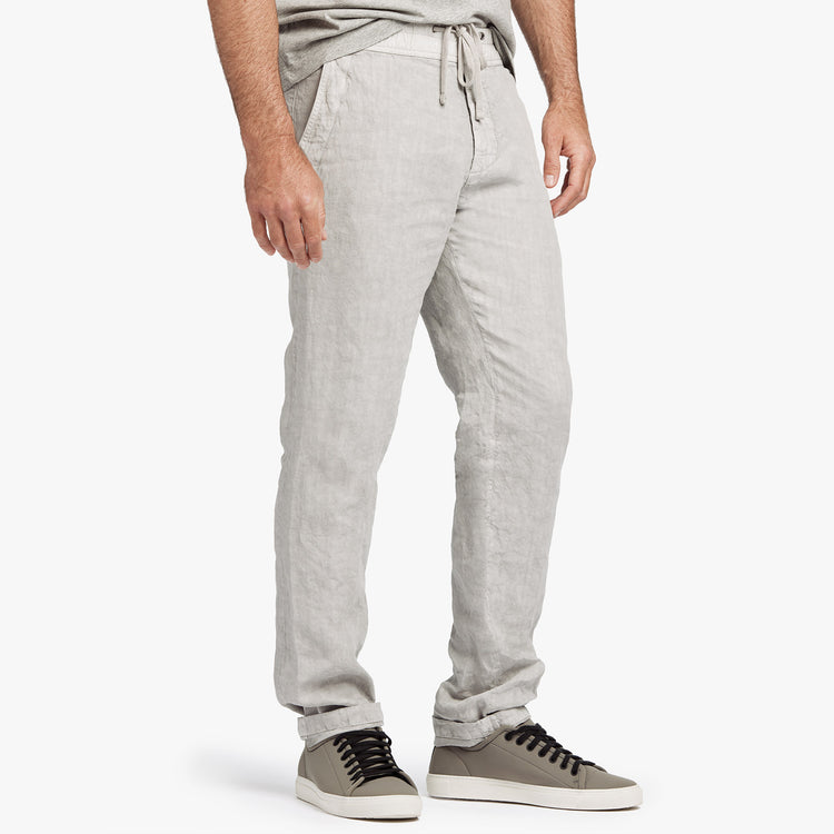 Utility Linen Pant in Steel Pigment | James Perse Los Angeles
