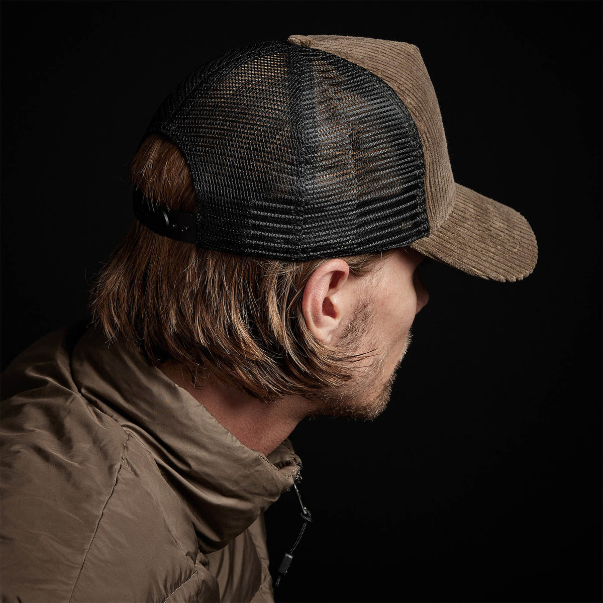Corduroy Trucker Hat in Old Whiskey | James Perse Los Angeles