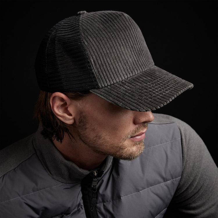 Corduroy Trucker Hat in Fin | James Perse Los Angeles