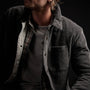 Sherpa Lined Jumbo Cord Jacket in Fin | James Perse Los Angeles