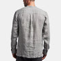 Linen Pullover Shirt In Char | James Perse Los Angeles