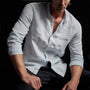 Classic Linen Shirt in Memory Pigment | James Perse Los Angeles