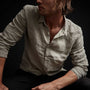 Classic Linen Shirt in Mineral Pigment | James Perse Los Angeles