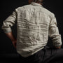 Classic Linen Shirt in Mineral Pigment | James Perse Los Angeles