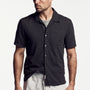 Voile Lotus Embroidered Shirt In Carbon Pigment | James Perse Los Angeles