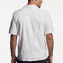 Voile Lotus Embroidered Shirt In White | James Perse Los Angeles