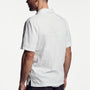 Voile Lotus Embroidered Shirt In White | James Perse Los Angeles