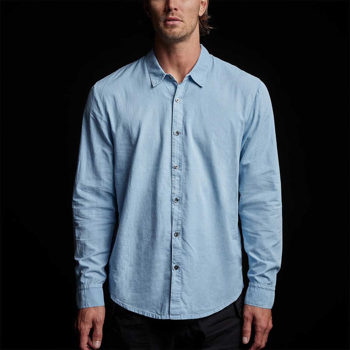 Standard Shirt in Delta Pigment | James Perse Los Angeles