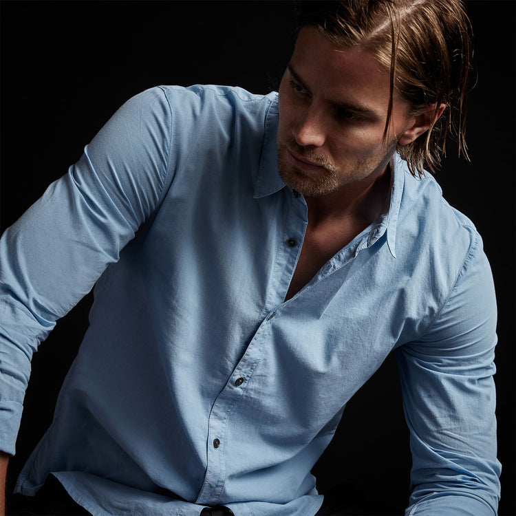 Standard Shirt in Delta Pigment | James Perse Los Angeles