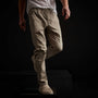Stretch Cotton Linen Cuffed Trouser - Mineral Pigment | James Perse Los Angeles